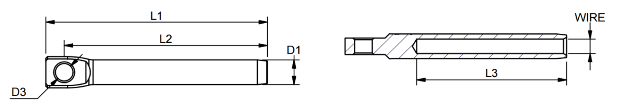 Bluewave Lifeline Terminal for 5mm and 3/16" wire