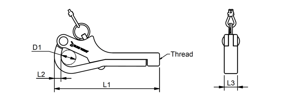 Bluewave Gate-Hook M8 (RH)