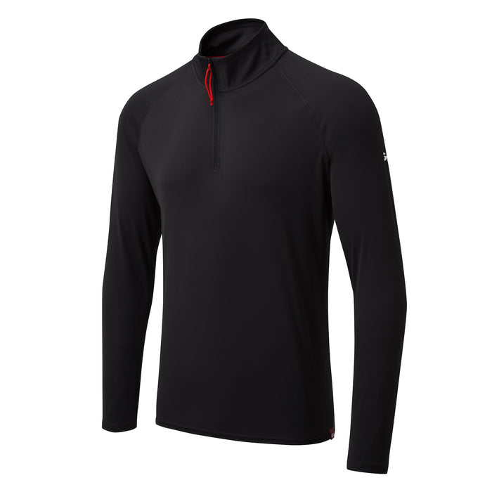 Gill Marine: Men's UV Tec Zip Tee - Long Sleeve