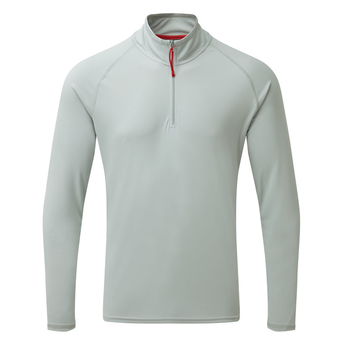 Gill Marine: Men's UV Tec Zip Tee - Long Sleeve