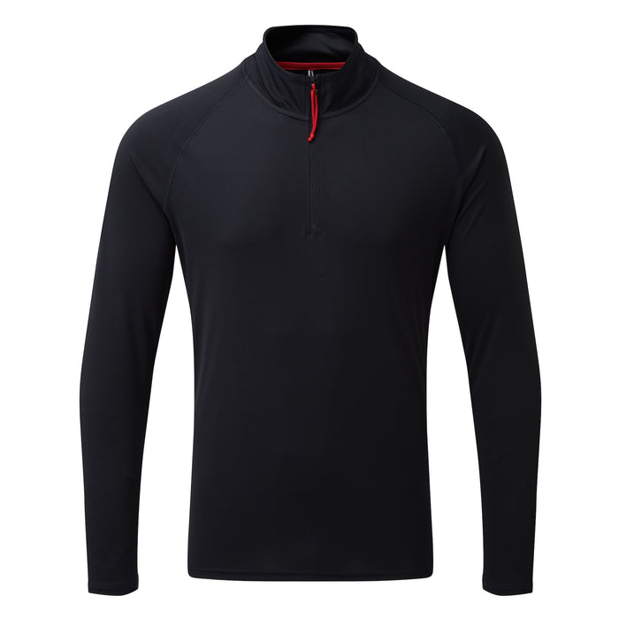 Gill Marine: Men's UV Tec Zip Tee - Long Sleeve