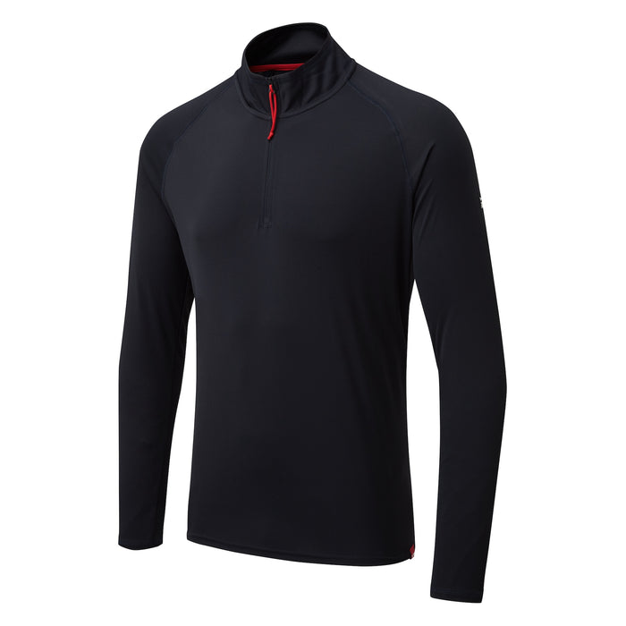 Gill Marine: Men's UV Tec Zip Tee - Long Sleeve