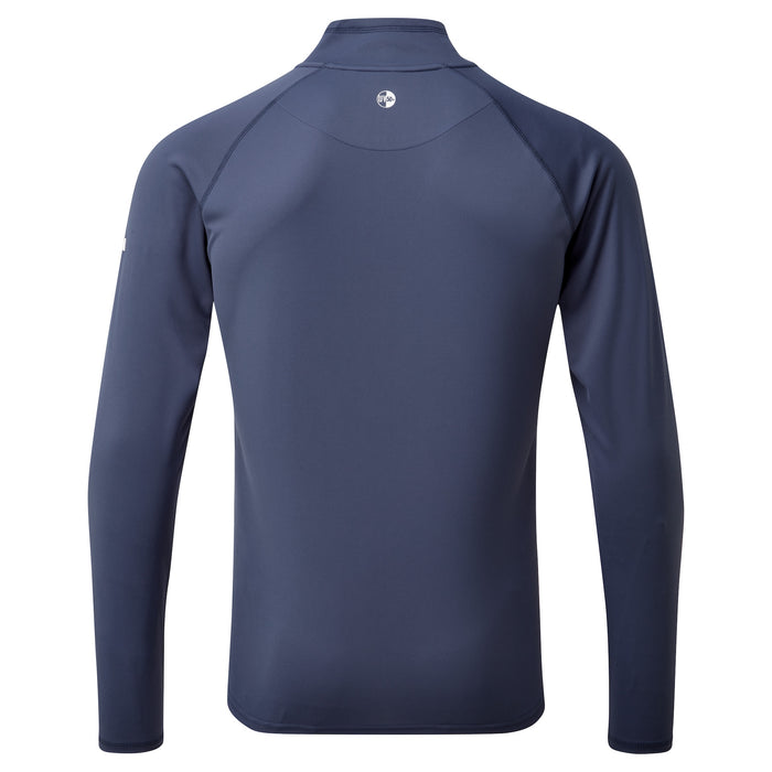 Gill Marine: Men's UV Tec Zip Tee - Long Sleeve