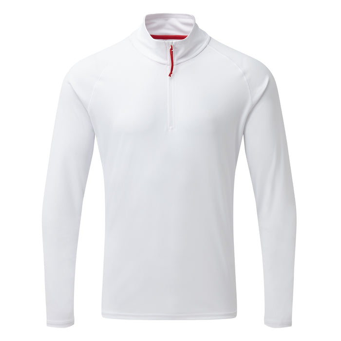 Gill Marine: Men's UV Tec Zip Tee - Long Sleeve
