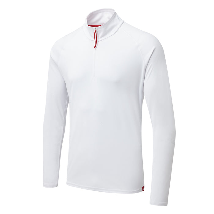 Gill Marine: Men's UV Tec Zip Tee - Long Sleeve