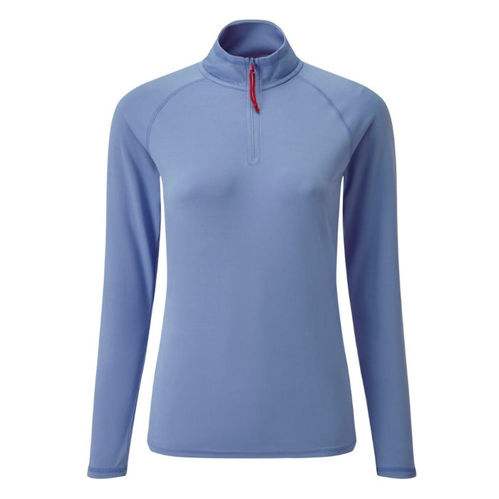 Gill Marine: Women's UV Tec Zip Tee - Long Sleeve