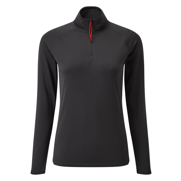 Gill Marine: Women's UV Tec Zip Tee - Long Sleeve