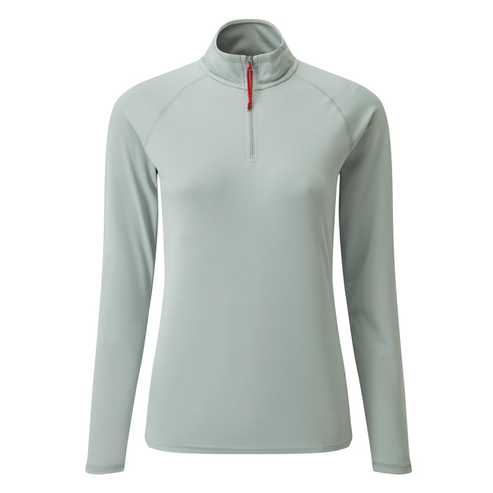 Gill Marine: Women's UV Tec Zip Tee - Long Sleeve