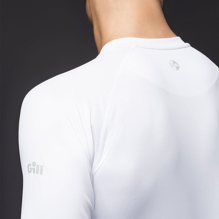 Gill Men's UV Tec Long Sleeve Tee White