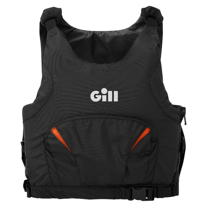 Gill Pro Racer Side Zip Buoyancy Aid Black/Orange