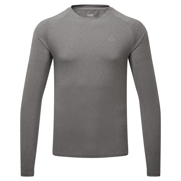 Gill Pursuit Long Sleeve Top - Grey Melange - T10 Asia