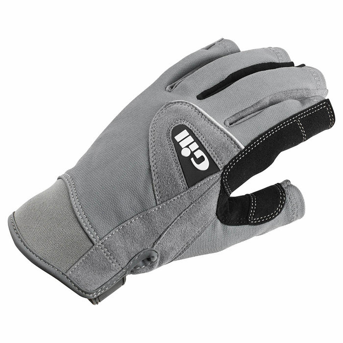 Gill Deckhand Gloves Short Fingers Grey