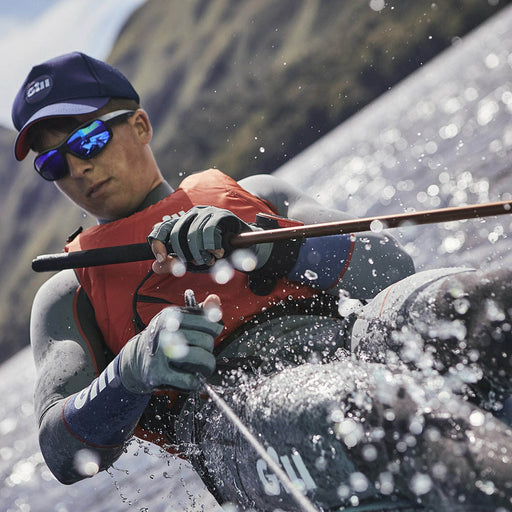 Gill Deckhand Gloves Short Fingers Grey