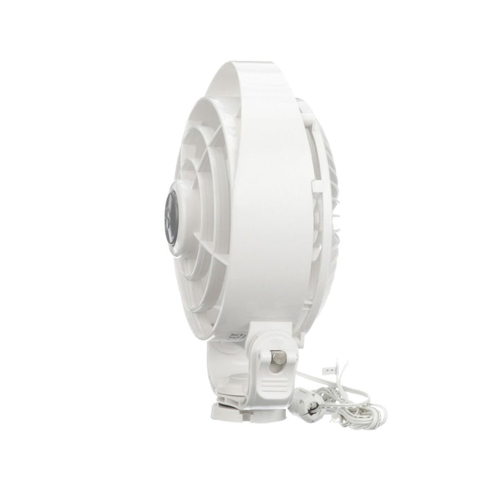 Caframo Bora 12V Marine Fan Three-Speed 6  White