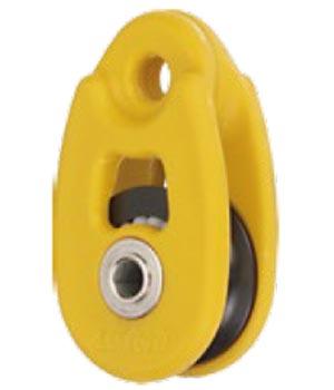 Antal Mini Snatch Blocks (Yellow), Sheave D 32 With Shackle