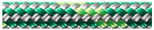 Robline ADMIRAL 5000 10mm green/neon-green/grey 200m reel /m