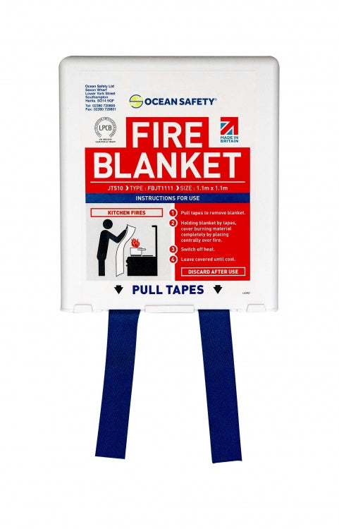 Fire Blanket - Compact - 1.1m x 1.1m