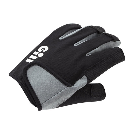 Gill Junior Deckhand Gloves - Short Finger Black 