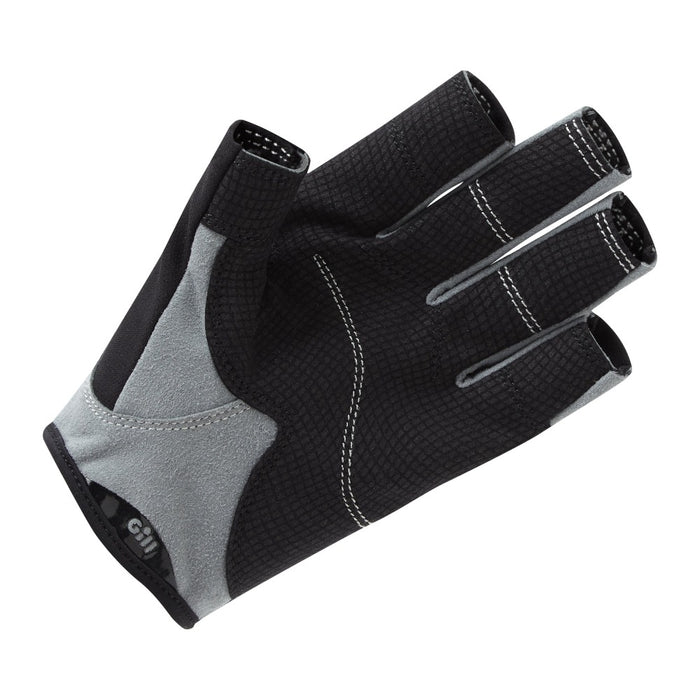 Gill Junior Deckhand Gloves - Short Finger Black 