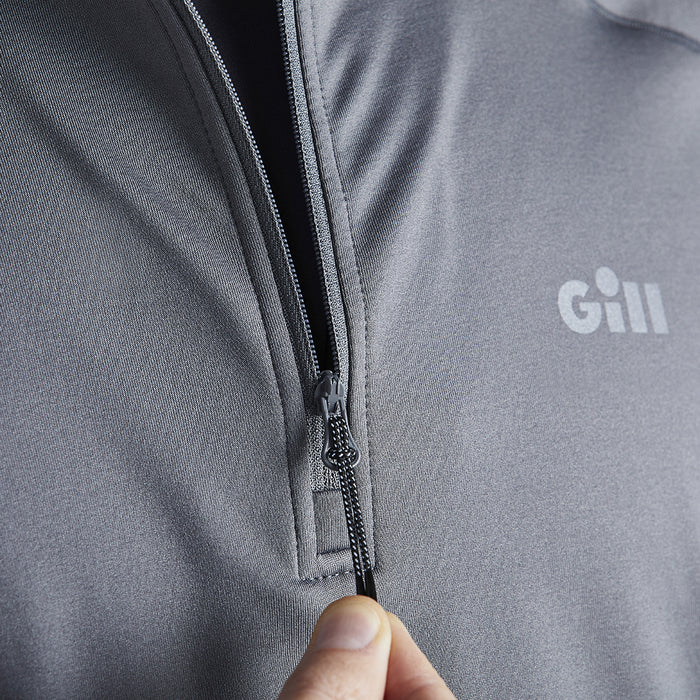 Gill Heybrook Zip Top Men's Steel Grey