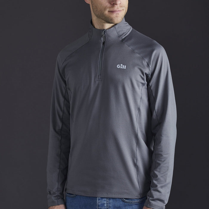 Gill Heybrook Zip Top Men's Steel Grey