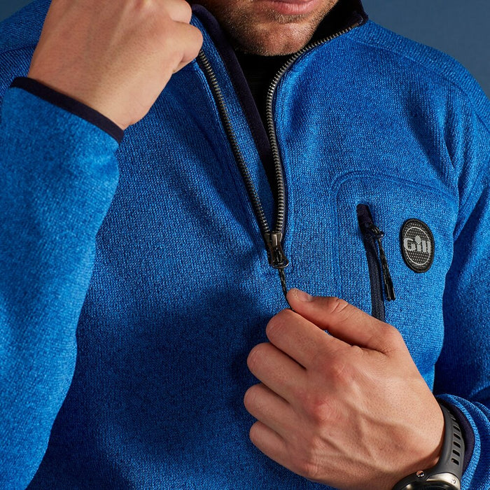 Gill Men's Knit Fleece Blue