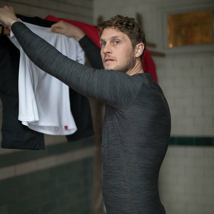 Gill Men's Long Sleeve Crew Neck Ash Melange