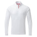 Gill Men's UV Tec Long Sleeve Zip Tee White