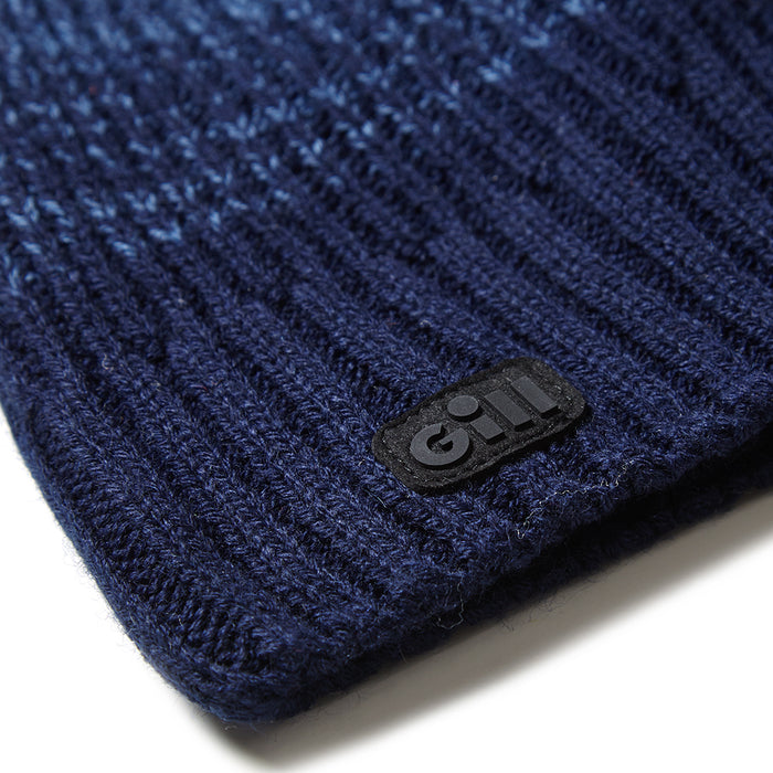 Gill Ombre Knit Beanie Dark Blue 1SIZE