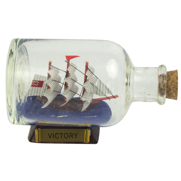 HMS Victory Ship-in-Bottle 9cm