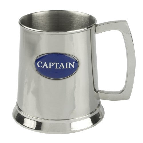 Stainless Steel Tankard - Captain 