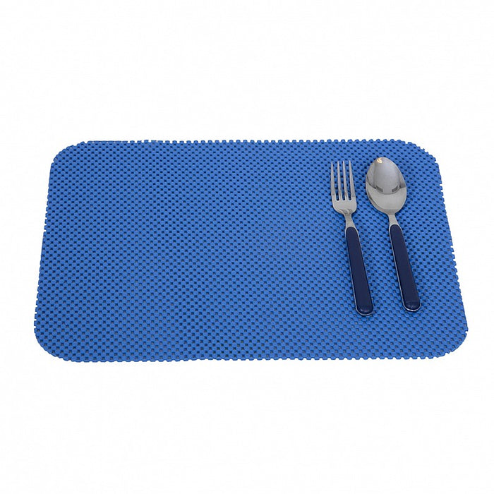Stay Put Placemat (1) Electric Blue