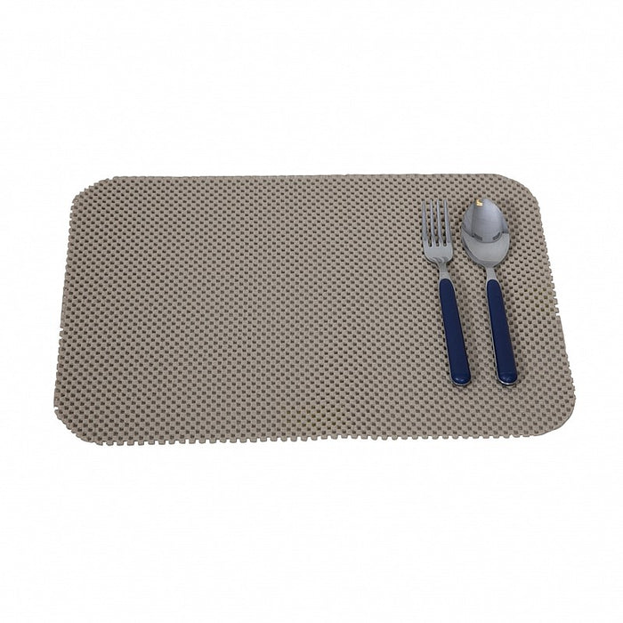 Stay Put Placemat (1) Taupe