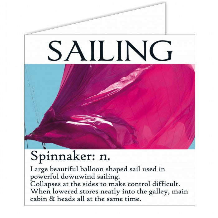 Sailing Card - Spinnaker