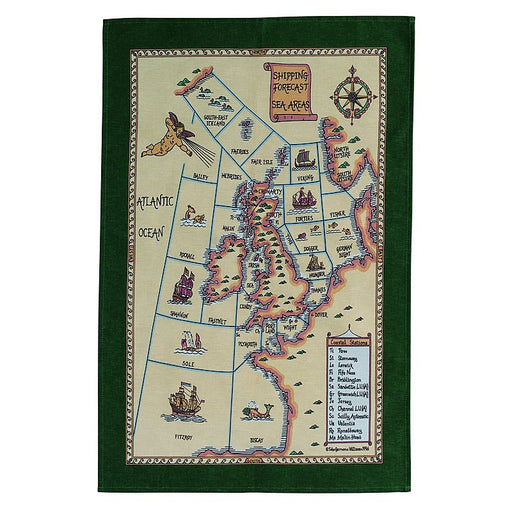 Shipping Forecast Areas Galley Cloth