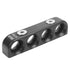 Antal R4.14  MRO with 4 holes realized in hard black anodized aluminum, For line Ø 12