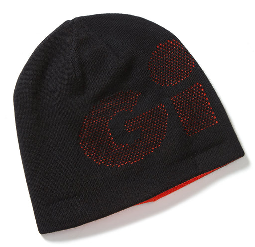 Gill Reversible Knit Beanie Black/Orange 1SIZE