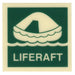 Life Raft Sign (50x50)mm