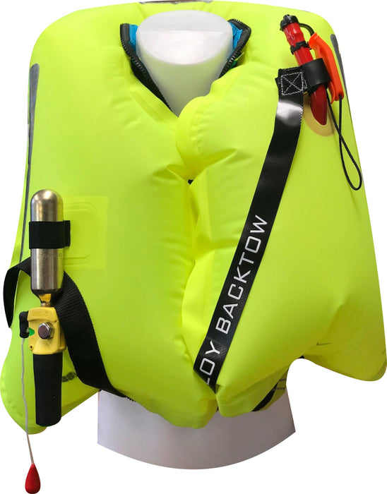 Team O Backtow 170N OFFSHORE Lifejacket Harness Sprayhood Light Auto Pro Grey