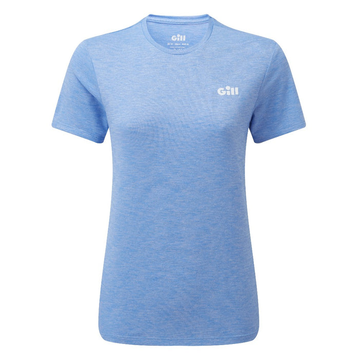 Gill Holcombe Crew Sh/Sl Women's Sky Blue